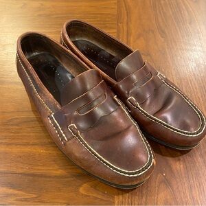 Johnston and Murphy Men’s Brown Loafers Size 10